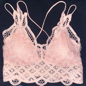 SHEIN pink bralette